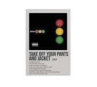 ZLOZJDBH Blink-182 Take Off Your Pants And Jacket Posters Wall Art Canvas Aesthetic Poster Painting Decor For Living Room Bed Room Elegant Poster 12x18inch(30x45cm) Unframe-style