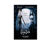 ZLOZJDBH Corpse Bride Animated Movie（2） Poster Wall Art Aesthetic Canvas Cover Poster Vintage Painting for Rooms 12x18inch(30x45cm) Unframe-style