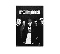 ZLOZJDBH Limp Bizkit（2） Posters Vintage Wall Art Canvas Aesthetic Poster Music And Movies Decorative Painting for Living Room Bed Room 12x18inch(30x45cm) Unframe-style