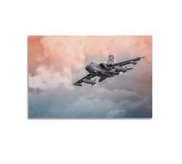ZLQYHW Military Aircraft Poster Panavia Tornado Fighter Plane Decorative Canvas Family Bedroom Artwork Picture Painting 12x18inch(30x45cm)