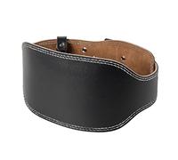 ZLSNOBLE Leather Weight Lifting Belt Men's Squatting Belt Hard Pull Strength Training Fitness Belt Suitable For Fitness, Exercise And Weight Training Men's And Women's Weight Lifting Belt(L)