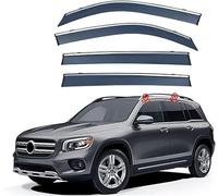 ZLSXTN Car Wind Deflectors for Mercedes-Benz GLB 2019-2023,Acrylic Window Rain Guard Shied Covers Protector Front Rear Side Window Visor Keep Car Ventilated in Rain Smoke Guards Car Accessories