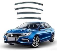ZLSXTN Car Wind Deflectors for MG MG5 Sedan 2020-2024,Acrylic Window Rain Guard Shied Covers Protector Front Rear Side Window Visor Keep Car Ventilated in Rain Smoke Guards Car Accessories