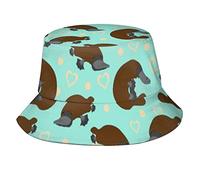 Zltegako Platypus Duckbill Outdoor Sun Fisherman's hat Bucket Caps Breathable Beach Hats for Men Women