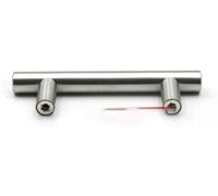 Zlthraustic Stainless Steel T Bar Cabinet Pull Handle 50-500mm, 6 Inch 96mm | stainless steel construction for kitchen doors, drawers and furniture, with fittings included for quick and tidy