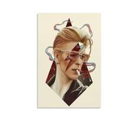 ZLTOFJ David BowieModern Family Bedroom Office Decoration Celebrity Singer Music Movie Cartoon Poster Art Poster16x24inch(40x60cm) Unframe-style