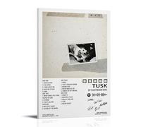 ZLTOFJ Fleetwood Mac Tusk Music PosterModern Family Bedroom Office Decoration Celebrity Singer Music Movie Cartoon Poster Art Poster08x12inch(20x30cm) Frame-style