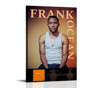 ZLTOFJ Frank Ocean“s Channel Orange AlbumModern Family Bedroom Office Decoration Celebrity Singer Music Movie Cartoon Poster Art Poster12x18inch(30x45cm) Frame-style