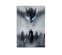 ZLTOFJ Game of Thrones Night's King TV Show PosterModern Family Bedroom Office Decoration Celebrity Singer Music Movie Cartoon Poster Art Poster20x30inch(50x75cm) Unframe-style