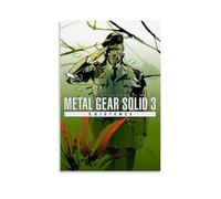 ZLTOFJ Metal Gear Solid 3 Subsistence PosterModern Family Bedroom Office Decoration Celebrity Singer Music Movie Cartoon Poster Art Poster20x30inch(50x75cm) Unframe-style