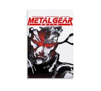 ZLTOFJ Metal Gear Solid PosterModern Family Bedroom Office Decoration Celebrity Singer Music Movie Cartoon Poster Art Poster24x36inch(60x90cm) Unframe-style
