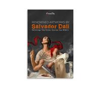 ZLTOFJ Salvador Dalí PaintingModern Family Bedroom Office Decoration Celebrity Singer Music Movie Cartoon Poster Art Poster12x18inch(30x45cm) Unframe-style