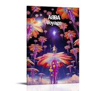 ZLWZPZLN ABBA Famous Singer Pop Music Canvas Poster Wall Art Decorative Painting Bedroom Painting Posters 16x24inch(40x60cm) Frame-style