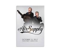 ZLWZPZLN Air Supply Famous Singer Pop Music Canvas Poster Wall Art Decorative Painting Bedroom Painting Posters 08x12inch(20x30cm) Unframe-style