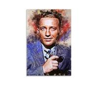 ZLWZPZLN Bing Crosby Famous Singer Pop Music Canvas Poster Wall Art Decorative Painting Bedroom Painting Posters 16x24inch(40x60cm) Unframe-style