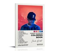 ZLWZPZLN Chance The Rapper Famous Singer Pop Music Canvas Poster Wall Art Decorative Painting Bedroom Painting Posters 08x12inch(20x30cm) Frame-style