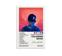 ZLWZPZLN Chance The Rapper Famous Singer Pop Music Canvas Poster Wall Art Decorative Painting Bedroom Painting Posters 20x30inch(50x75cm) Unframe-style