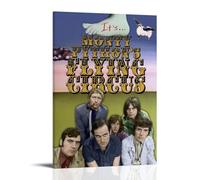 ZLWZPZLN Monty Python's Flying CircusClassic Movies Wonderful TV Series Canvas Poster Wall Art Decorative Painting Bedroom Painting Posters16x24inch(40x60cm) Frame-style