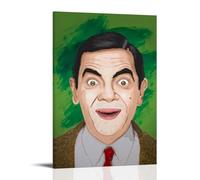 ZLWZPZLN Mr. BeanClassic Movies Wonderful TV Series Canvas Poster Wall Art Decorative Painting Bedroom Painting Posters16x24inch(40x60cm) Frame-style