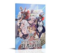 ZLWZPZLN Peter Grill And The Philosopher's Time Popular Anime Classic Anime Canvas Poster Wall Art Decorative Painting Bedroom Painting Posters 08x12inch(20x30cm) Frame-style