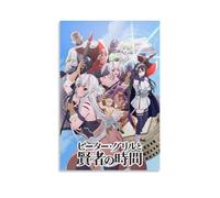 ZLWZPZLN Peter Grill And The Philosopher's Time Popular Anime Classic Anime Canvas Poster Wall Art Decorative Painting Bedroom Painting Posters 24x36inch(60x90cm) Unframe-style