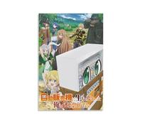 ZLWZPZLN Reborn As A Vending Machine, I Now Wander The Dungeon Popular Anime Classic Anime Canvas Poster Wall Art Decorative Painting Bedroom Painting Posters 12x18inch(30x45cm) Unframe-style
