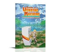 ZLWZPZLN Reborn As A Vending Machine, I Now Wander The Dungeon Popular Anime Classic Anime Canvas Poster Wall Art Decorative Painting Bedroom Painting Posters 12x18inch(30x45cm) Frame-style