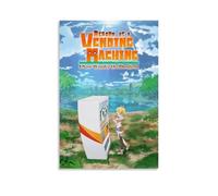 ZLWZPZLN Reborn As A Vending Machine, I Now Wander The Dungeon Popular Anime Classic Anime Canvas Poster Wall Art Decorative Painting Bedroom Painting Posters 12x18inch(30x45cm) Unframe-style