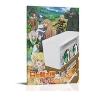ZLWZPZLN Reborn As A Vending Machine, I Now Wander The Dungeon Popular Anime Classic Anime Canvas Poster Wall Art Decorative Painting Bedroom Painting Posters 24x36inch(60x90cm) Frame-style