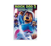 ZLWZPZLN Rock Dog Popular Anime Classic Anime Canvas Poster Wall Art Decorative Painting Bedroom Painting Posters 08x12inch(20x30cm) Unframe-style