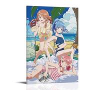 ZLWZPZLN Teppen!!!! Laughing 'til You Cry Popular Anime Classic Anime Canvas Poster Wall Art Decorative Painting Bedroom Painting Posters 16x24inch(40x60cm) Frame-style