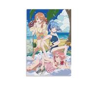ZLWZPZLN Teppen!!!! Laughing 'til You Cry Popular Anime Classic Anime Canvas Poster Wall Art Decorative Painting Bedroom Painting Posters 08x12inch(20x30cm) Unframe-style