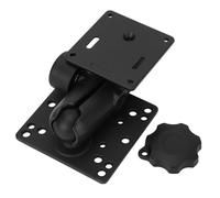 ZLXCAOB 1.5 Inch Double Ball Mount with Two AMPS Plates Double Socket Arm with 1.5 Inch 38mm C Size Ball for Fish Finder Tablet