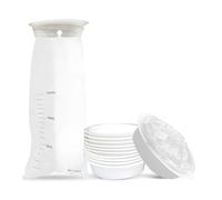 ZLXCAOB 10 Pack Emesis Bags Disposable 1500ml Vomit Morning Sickness Portable Nausea Barf Bag Leak Resistant for Pregnant Women