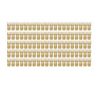 ZLXCAOB 100 Pcs SMA Female Base Socket 4 Pin RF Connector Wide Bandwidth SMAKE Mount Connector Adapter