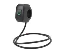 ZLXCAOB 22mm Motorcycle Switch Universal Handlebar Horn Headlight Control Button Switch (Green Light)