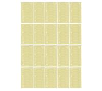 ZLXCAOB 240 Pcs Clear Adhesive Pad 16x12.29x2mm Removable Sticky Water Proof Double Sided Adhesive Tape for Dolls Figures