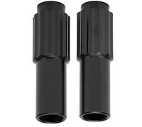 ZLXCAOB 2pcs/set Bicycle Micro Adjustable Screws Anodizing Bike Adjustable Derailleur Regulator Screw (Black)