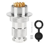 ZLXCAOB Aviation Plug Socket Compact Size Stable Performance Plugging Unplugging Resistance AC DC (14 Pin)