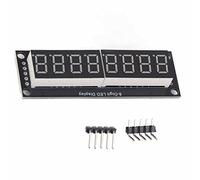 ZLXCAOB Digital Tube Display Module LED 8 Digit 7 Segment 0.36in TM1637 Drive Chip Yellow