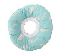 ZLXCAOB Ear Piercing Pillow Cartoon Animal Pattern Inflammation Pressure Sore Relief Ear Guard Pillow 12.6 Inch (Blue and Gray)