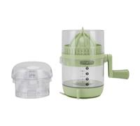 ZLXCAOB Hand Citrus Juicer Easy to Use Multifunction Small Manual Lemon Lime Squeezer Orange Juicer for Home (Green)