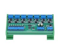 ZLXCAOB MOSFET Module Multifunction 8-in 8-out RS485 with Din Rail Box Components R4M8A08 6-25V