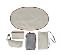 ZLXCAOB Multifunctional Mom Bag Set Large Capacity Handbag Wallet Urine Pad Mommy Shoulder Bag