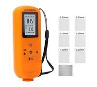 ZLXCAOB Paint Thickness Gauge Coating Depth Meter Tester Digital Display 3 Units for Machine (Orange)