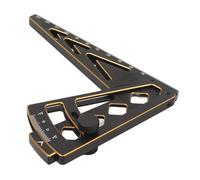 ZLXCAOB RC Car Inclined Ruler Multifunctional Ride Height Gauge Camber Gauge Multi Angle Measuring Tool