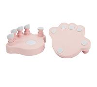 ZLXCAOB Solo Piano Finger Training Device Hand Corrector Strength Exerciser Anti Folding Comfort Button (Pink)