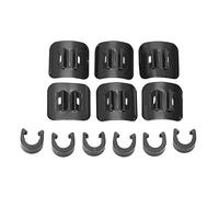 ZLXCAOB Stick On Cable Guides C Clips with Adhesive Seat for Bike Brake Derailleur Shift Cables