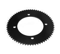 ZLXCAOB T8F 64T Rear Sprocket Steel 4 Hole 90mm Rear Wheel Drive Chain Sprocket for DIY ATVs Bikes Karts