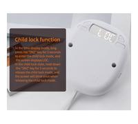 ZLXCAOB TS-BC680 Silent Vibration Alarm Clock with LED Display 2 Alarms Snooze Portable Clock with Doll Light Students Wake Up Strong Wake Artifact Creative Cute Pet Mute LED